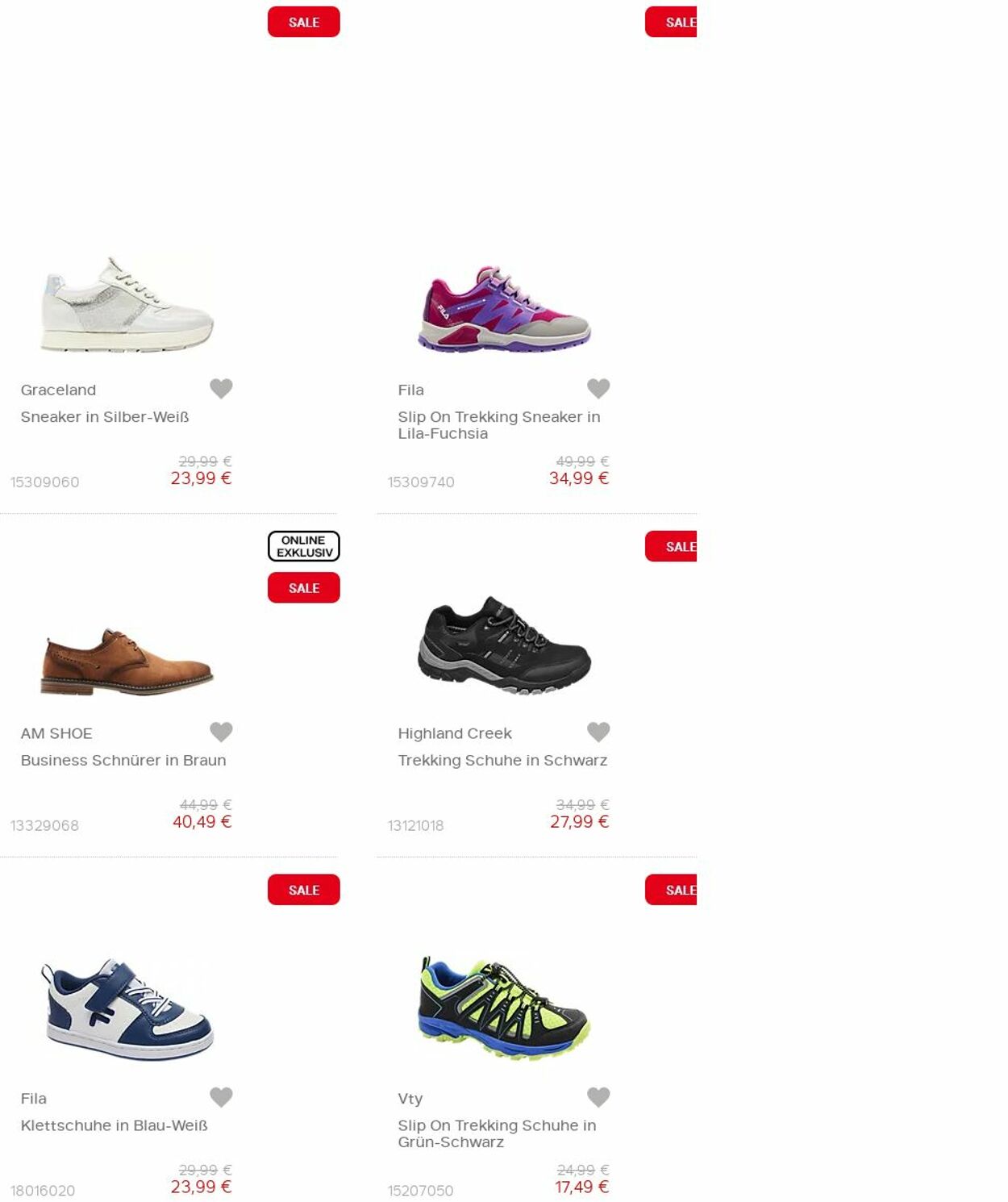 Prospekt Deichmann 01.11.2023 - 16.11.2023