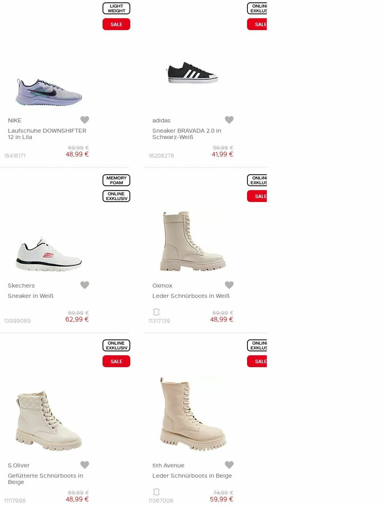 Prospekt Deichmann 01.11.2023 - 16.11.2023