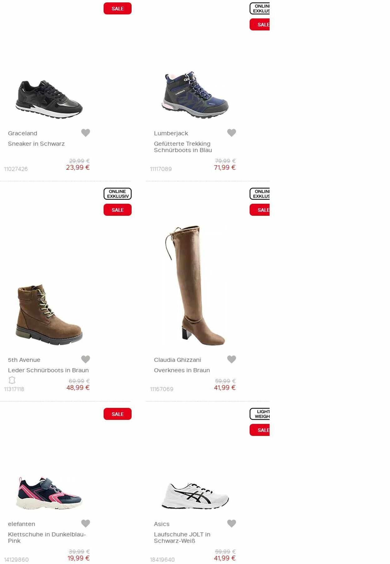 Prospekt Deichmann 01.11.2023 - 16.11.2023