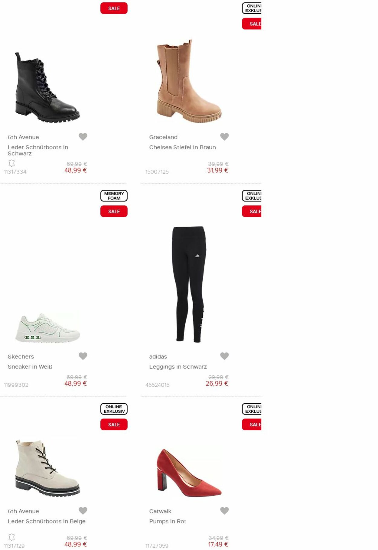 Prospekt Deichmann 01.11.2023 - 16.11.2023