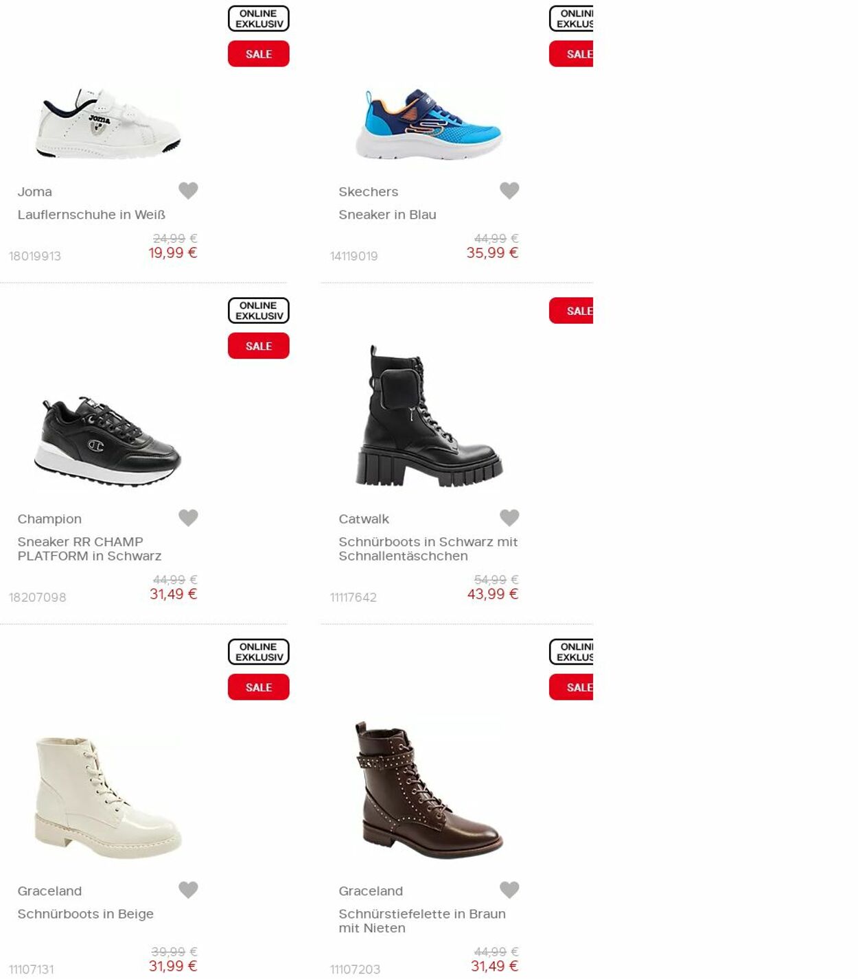 Prospekt Deichmann 01.11.2023 - 16.11.2023