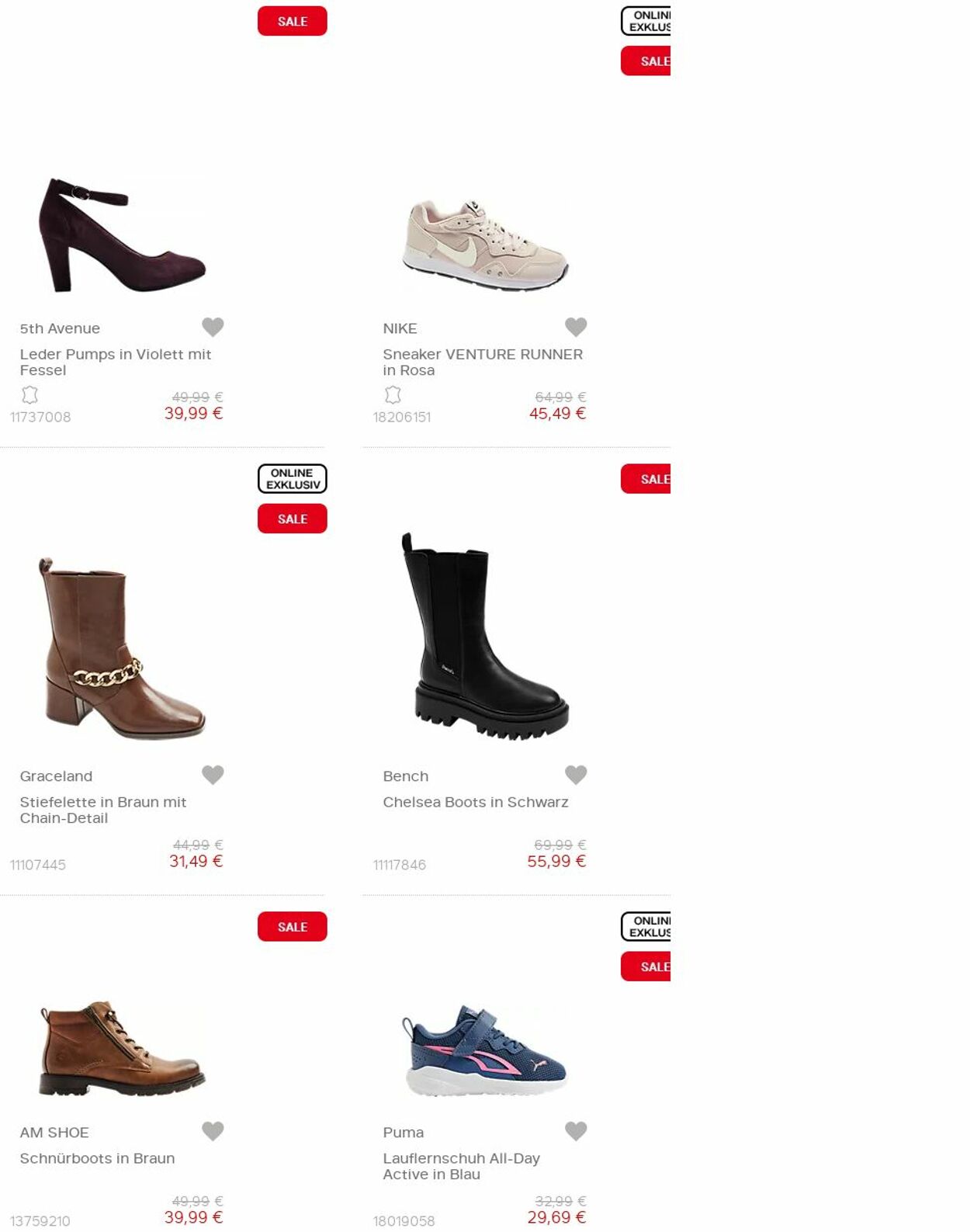 Prospekt Deichmann 01.11.2023 - 16.11.2023