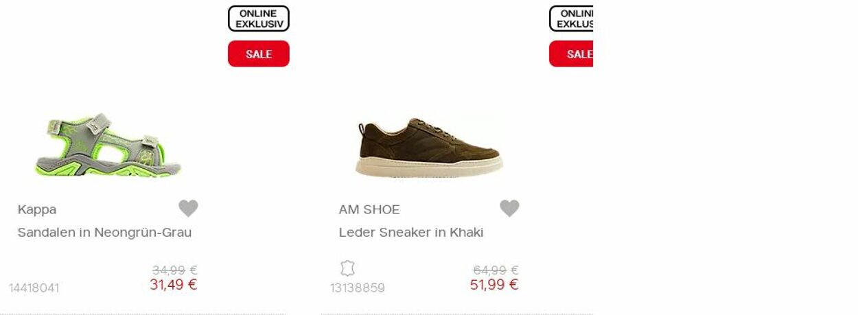 Prospekt Deichmann 16.07.2023 - 31.07.2023