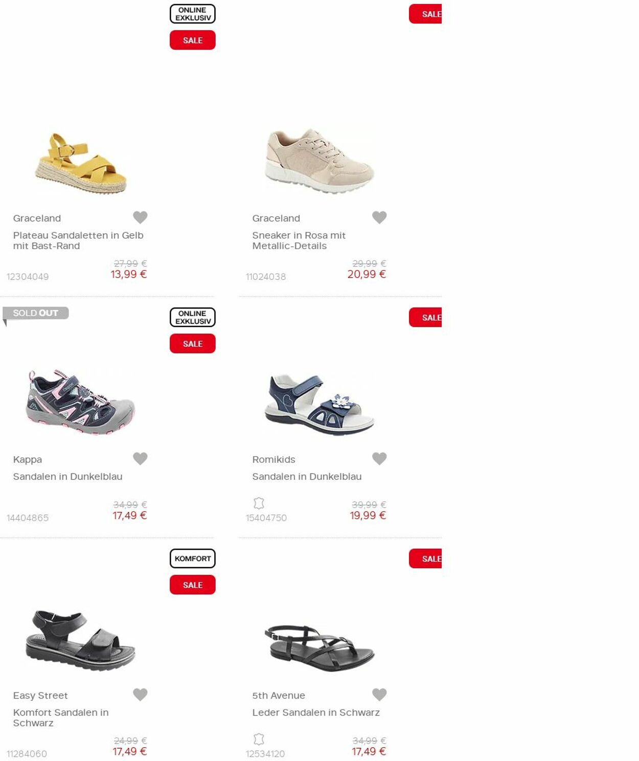 Prospekt Deichmann 16.09.2023 - 30.09.2023