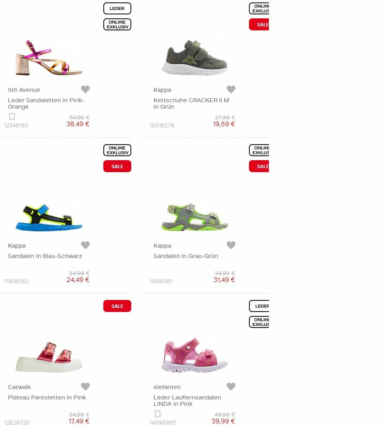 Prospekt Deichmann 16.09.2023 - 30.09.2023