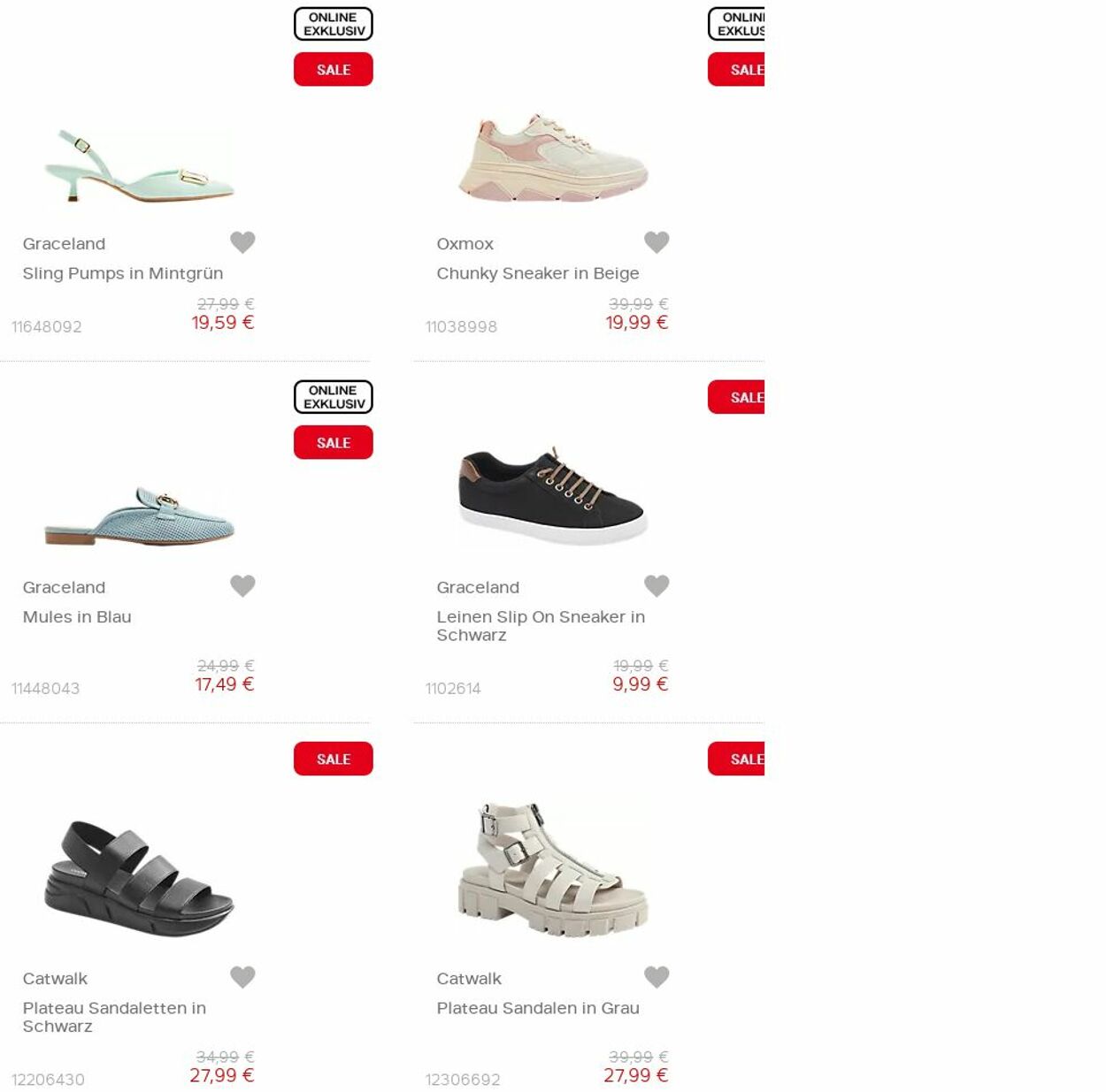 Prospekt Deichmann 16.09.2023 - 30.09.2023