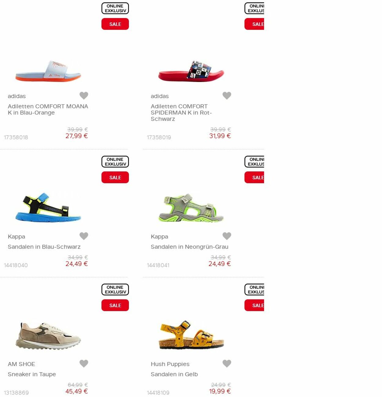 Prospekt Deichmann 16.09.2023 - 30.09.2023