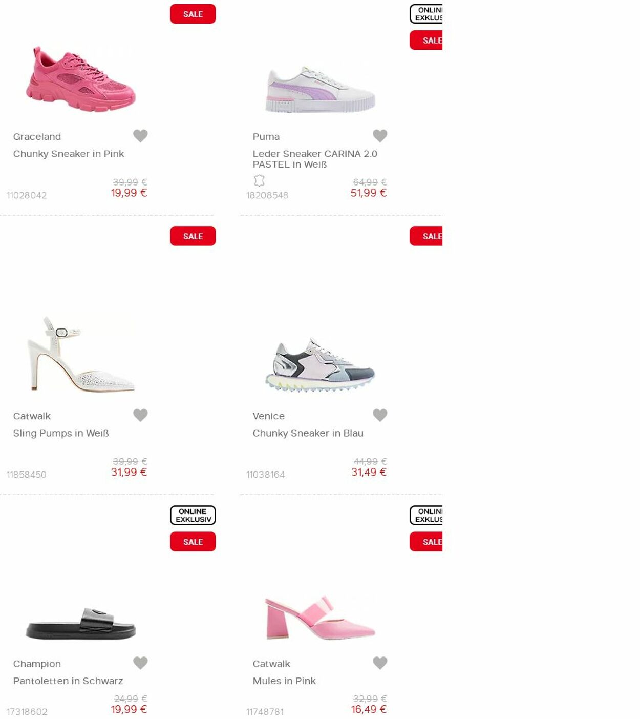 Prospekt Deichmann 16.09.2023 - 30.09.2023