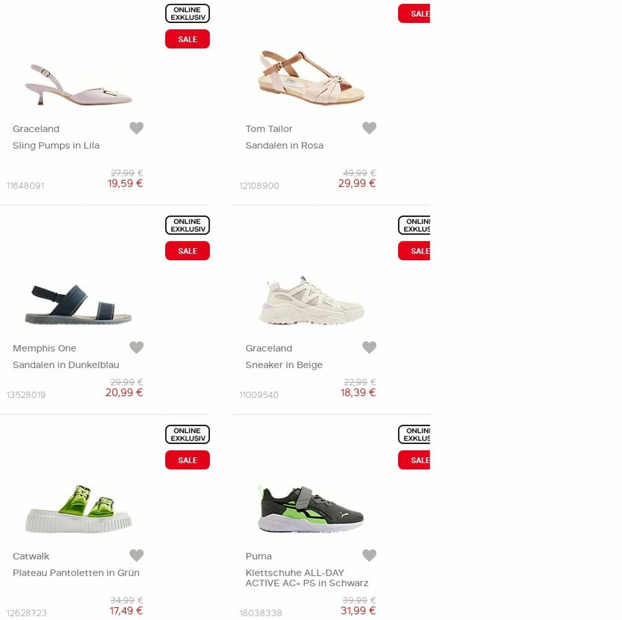 Prospekt Deichmann 16.09.2023 - 30.09.2023