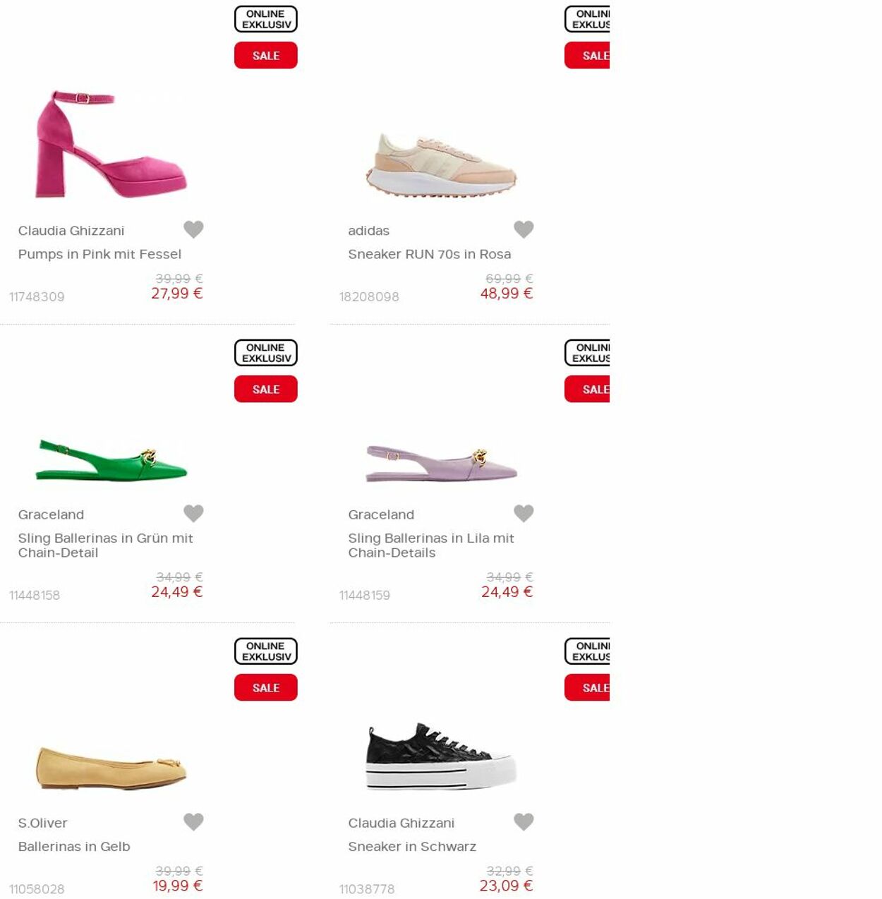 Prospekt Deichmann 16.09.2023 - 30.09.2023