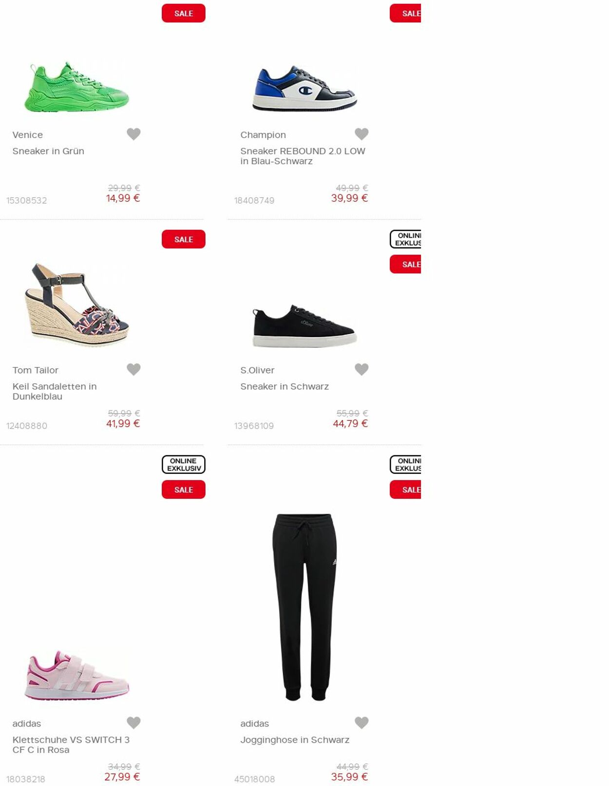 Prospekt Deichmann 16.09.2023 - 30.09.2023