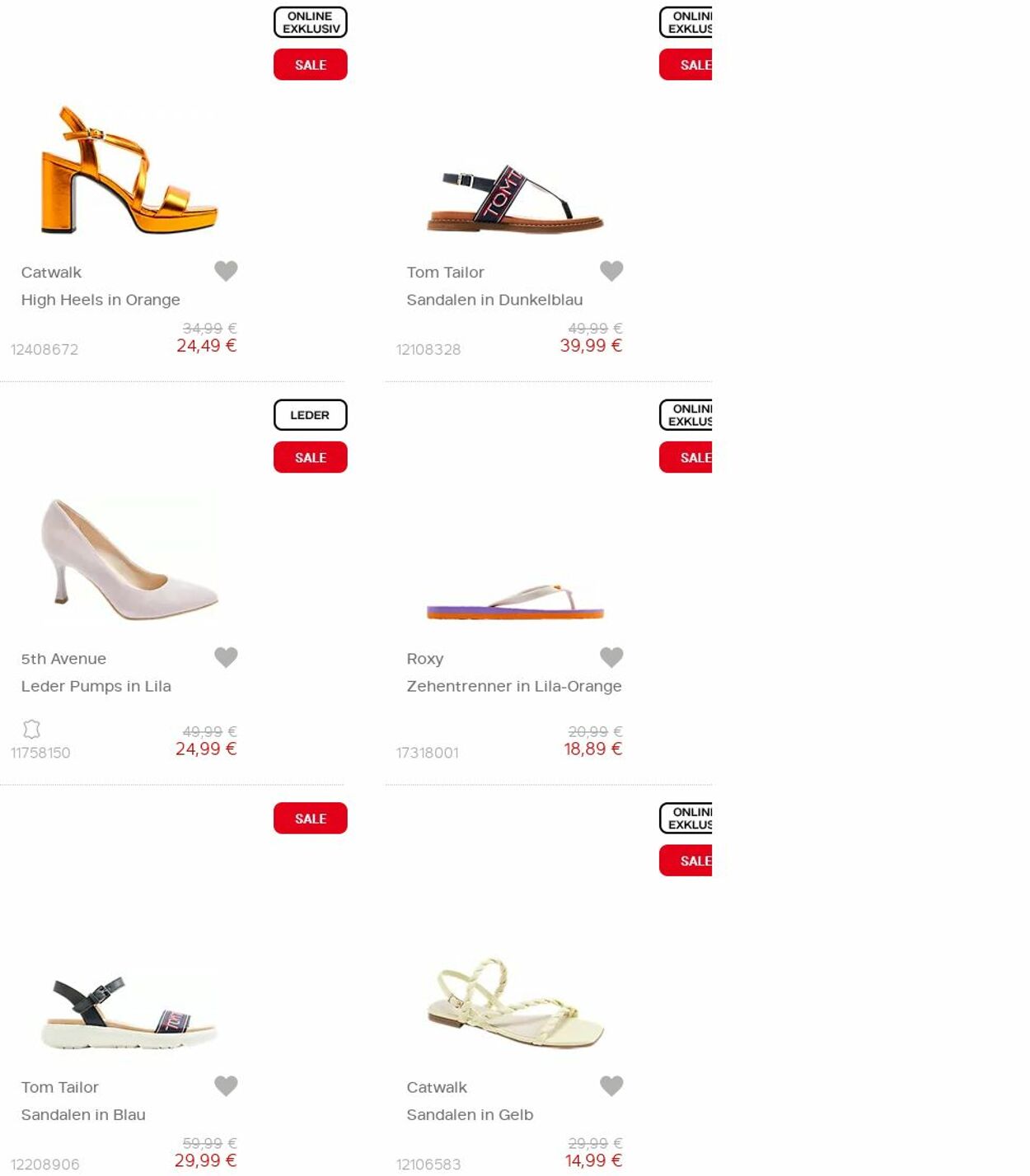 Prospekt Deichmann 16.09.2023 - 30.09.2023