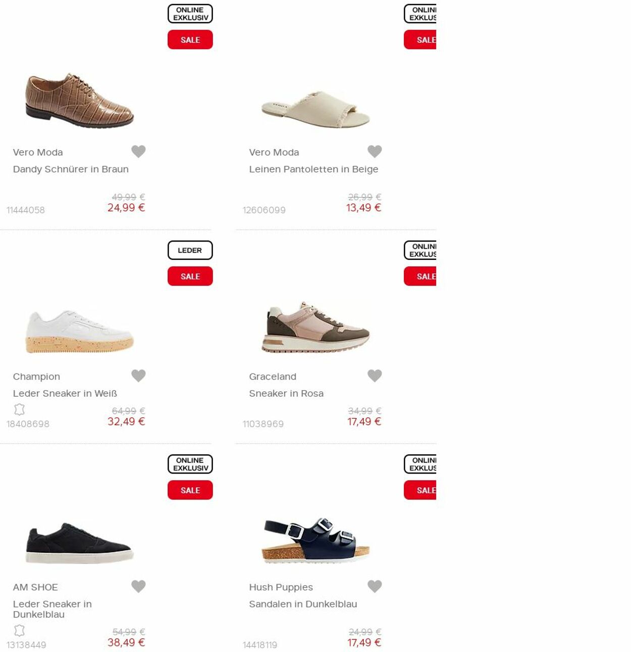 Prospekt Deichmann 16.09.2023 - 30.09.2023