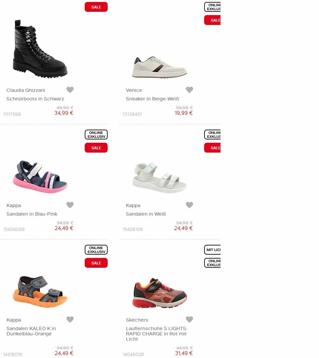 Prospekt Deichmann 16.09.2023 - 30.09.2023