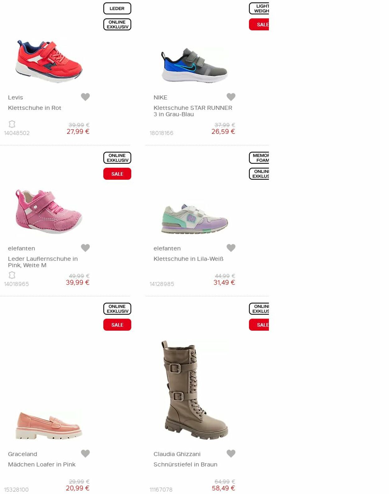 Prospekt Deichmann 16.09.2023 - 30.09.2023