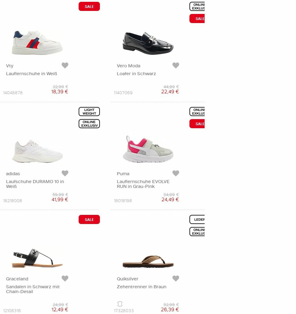 Prospekt Deichmann 16.09.2023 - 30.09.2023