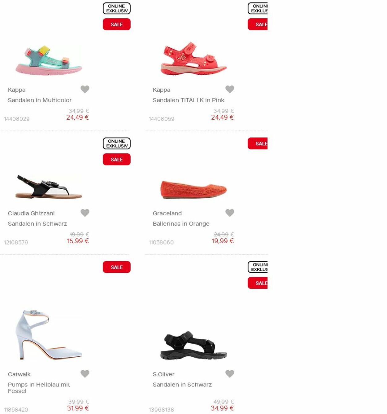 Prospekt Deichmann 16.09.2023 - 30.09.2023