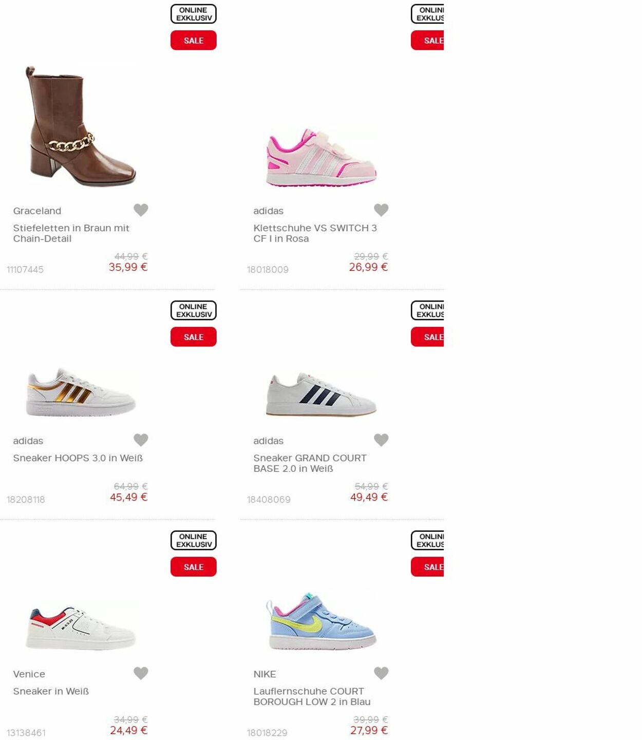 Prospekt Deichmann 16.09.2023 - 30.09.2023