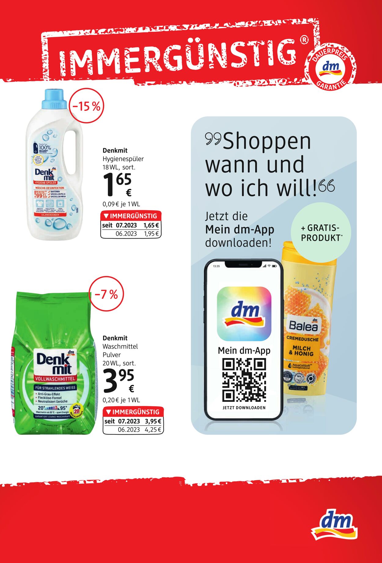 Prospekt DM Drogeriemarkt 27.07.2023 - 09.08.2023