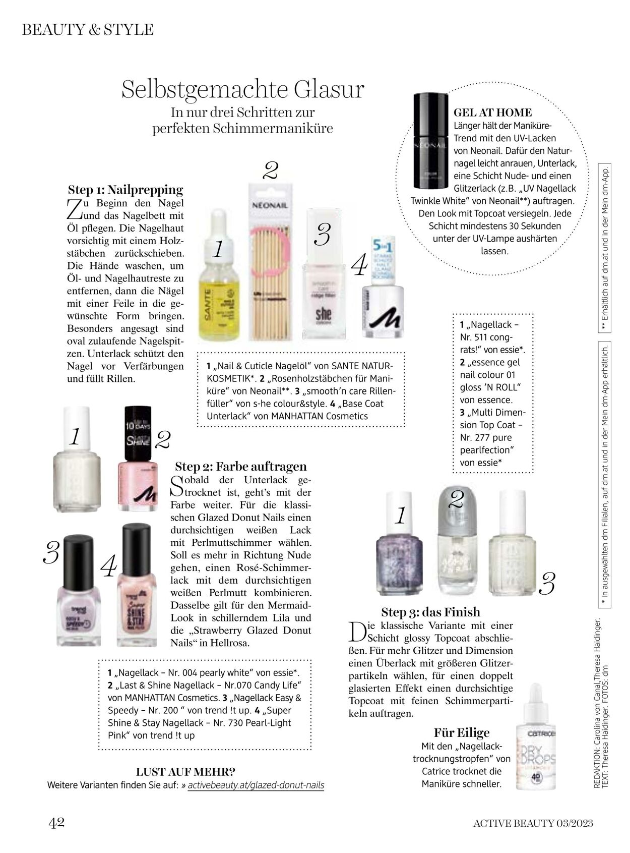 Prospekt DM Drogeriemarkt 01.03.2023 - 31.03.2023