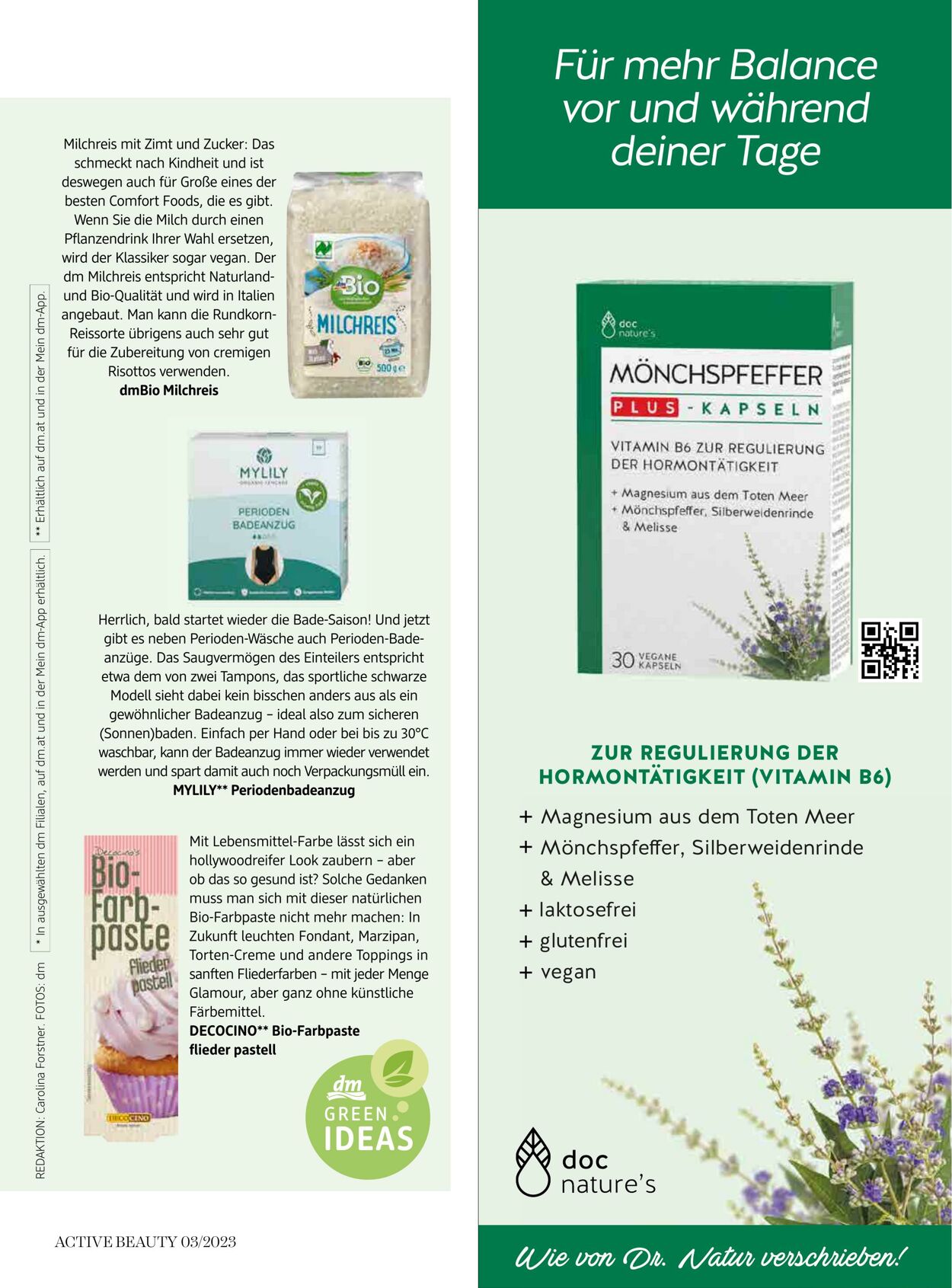 Prospekt DM Drogeriemarkt 01.03.2023 - 31.03.2023