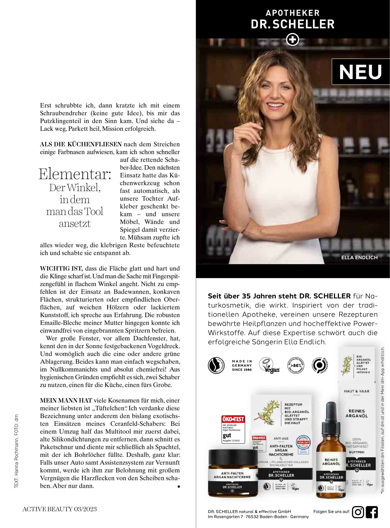 Prospekt DM Drogeriemarkt 01.03.2023 - 31.03.2023