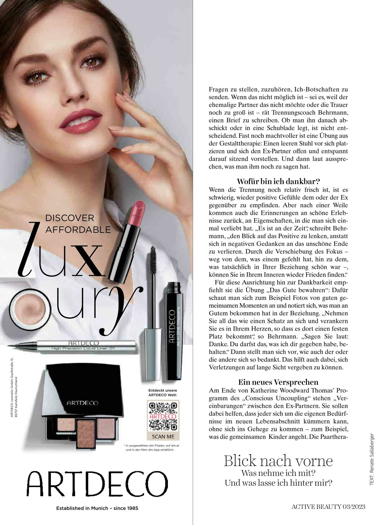 Prospekt DM Drogeriemarkt 01.03.2023 - 31.03.2023