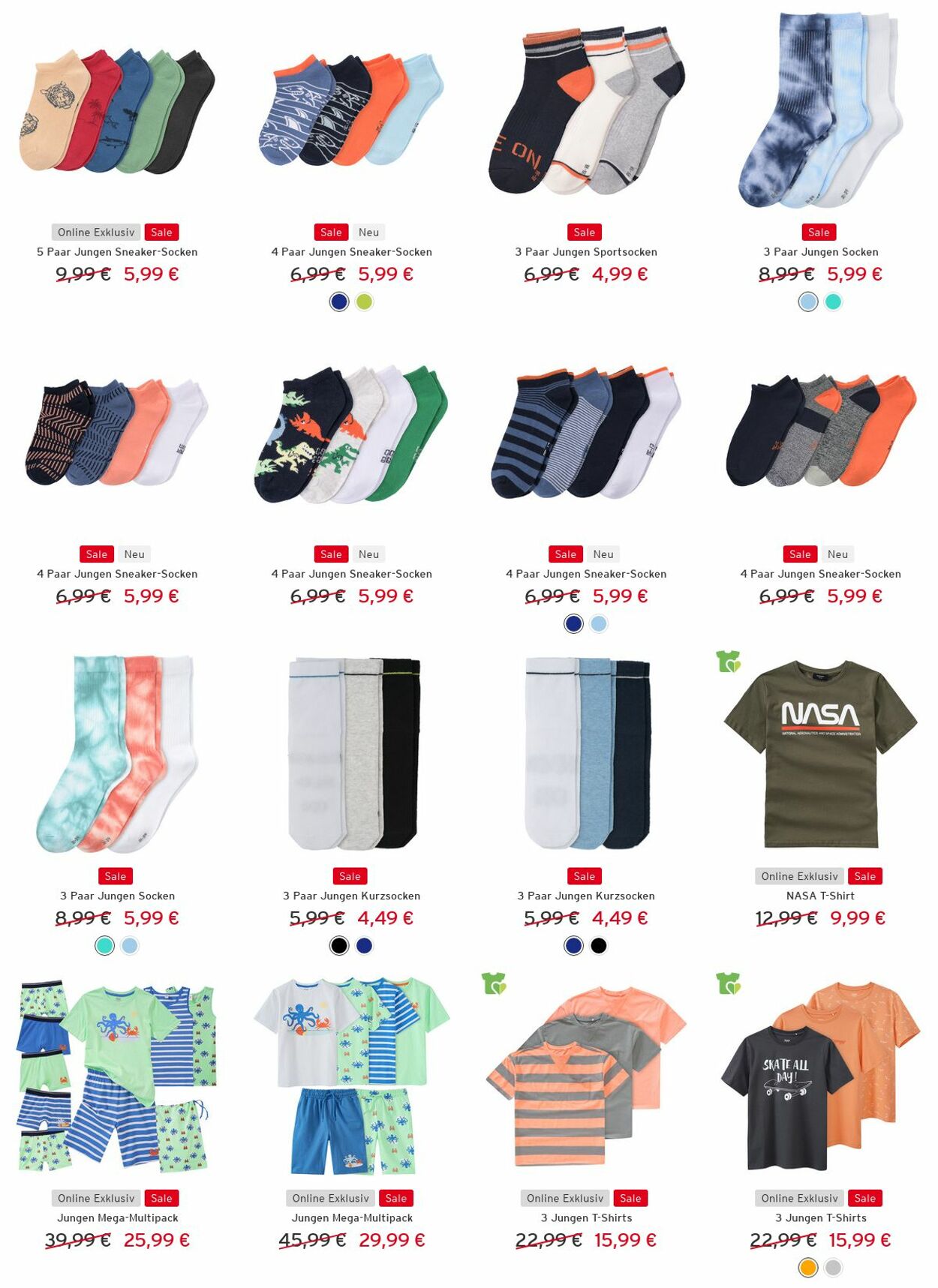 Prospekt Ernstings Family 16.08.2023 - 31.08.2023