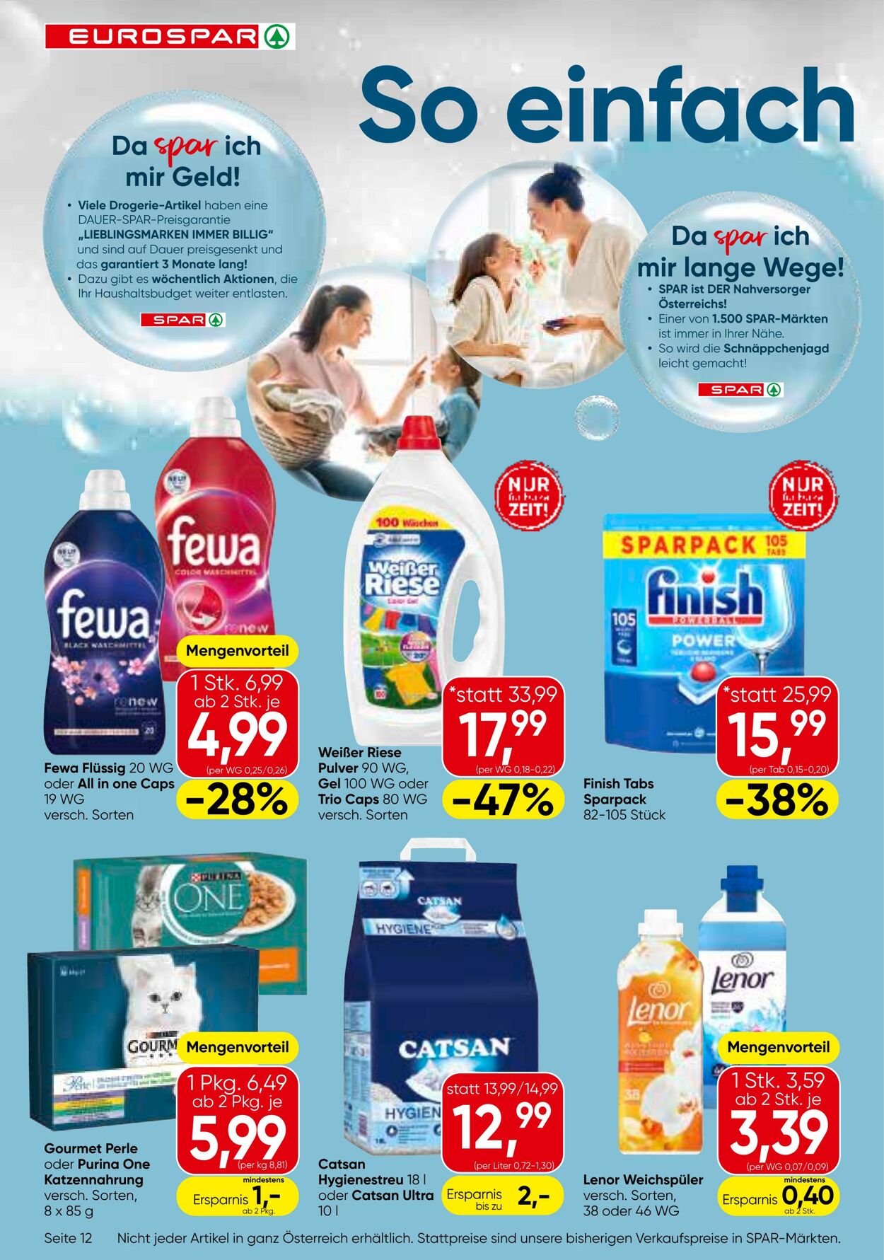 Prospekt Eurospar 02.01.2025 - 15.01.2025