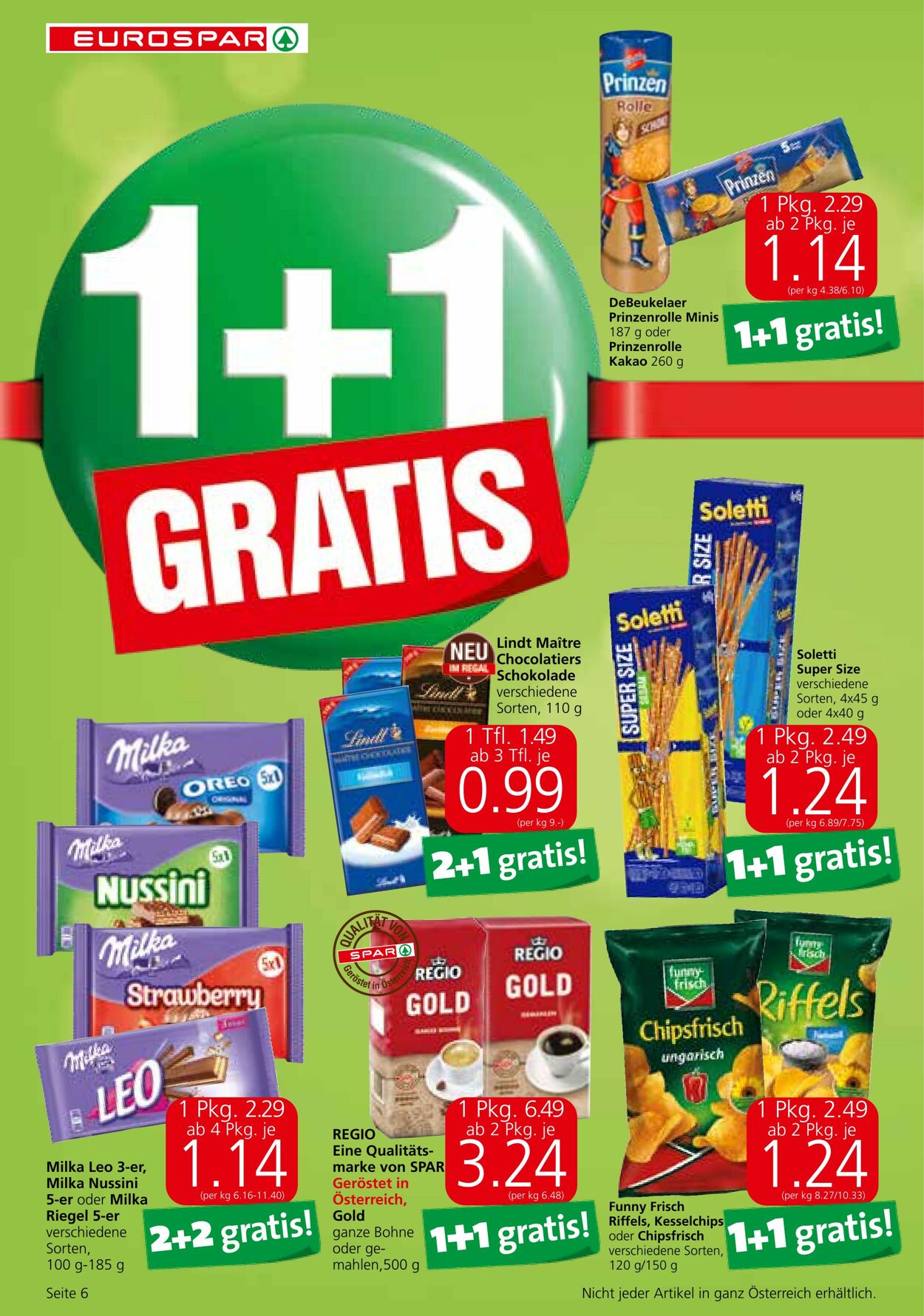 Prospekt Eurospar 02.01.2023 - 18.01.2023