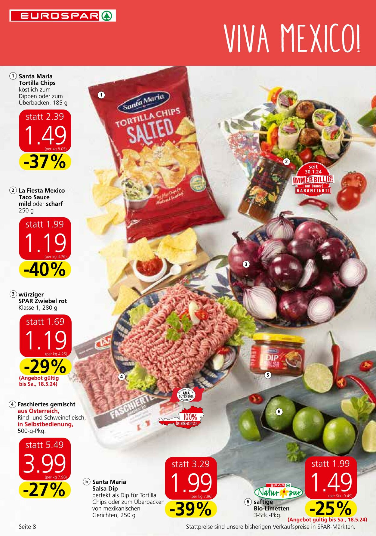 Prospekt Eurospar 16.05.2024 - 28.05.2024