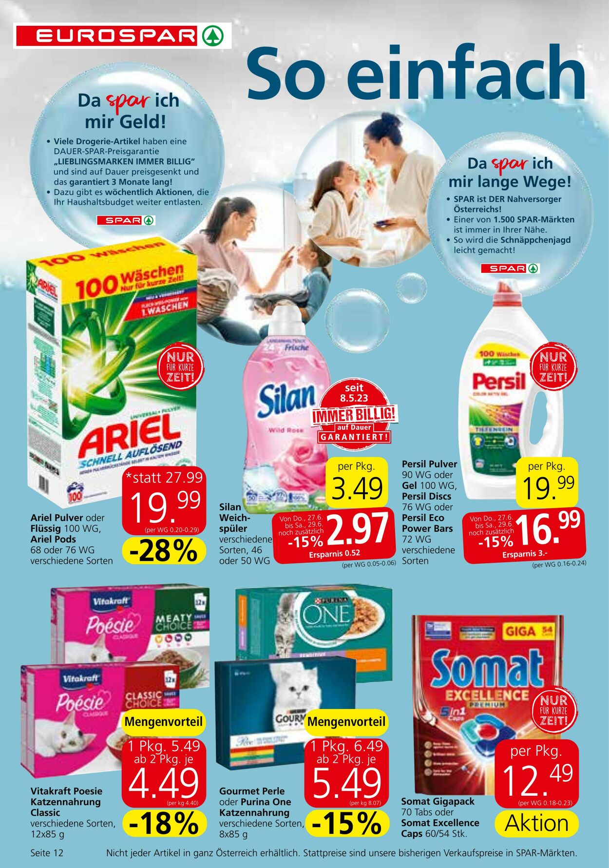 Prospekt Eurospar 27.06.2024 - 10.07.2024