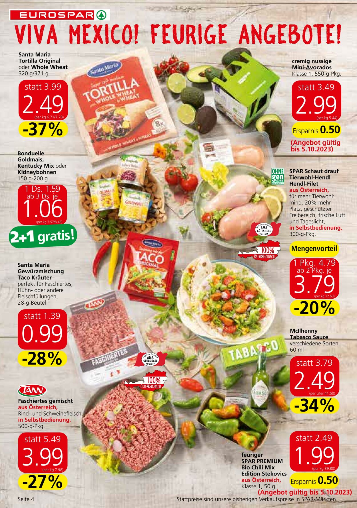 Prospekt Eurospar 03.10.2024 - 16.10.2024