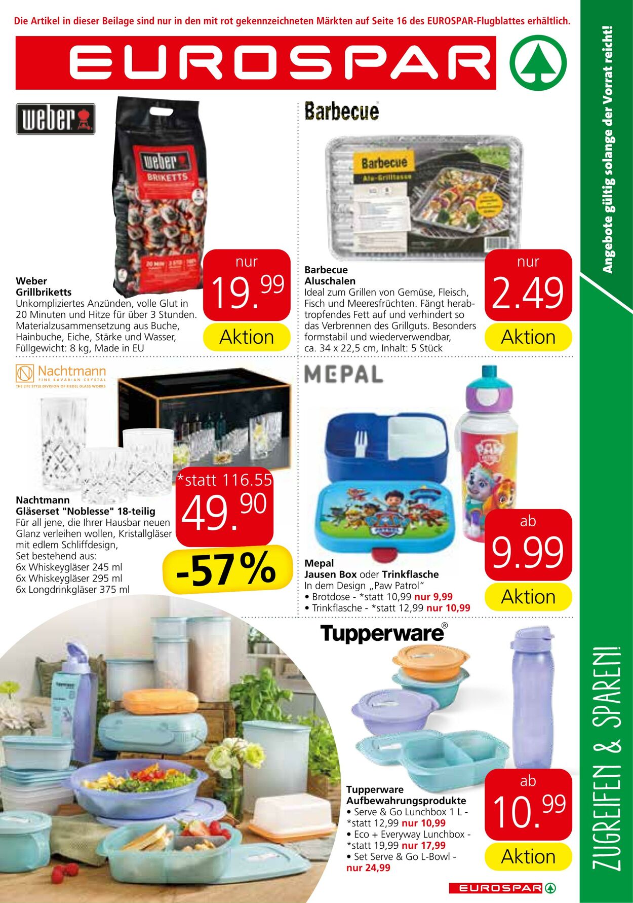 Prospekt Eurospar 27.06.2024 - 10.07.2024