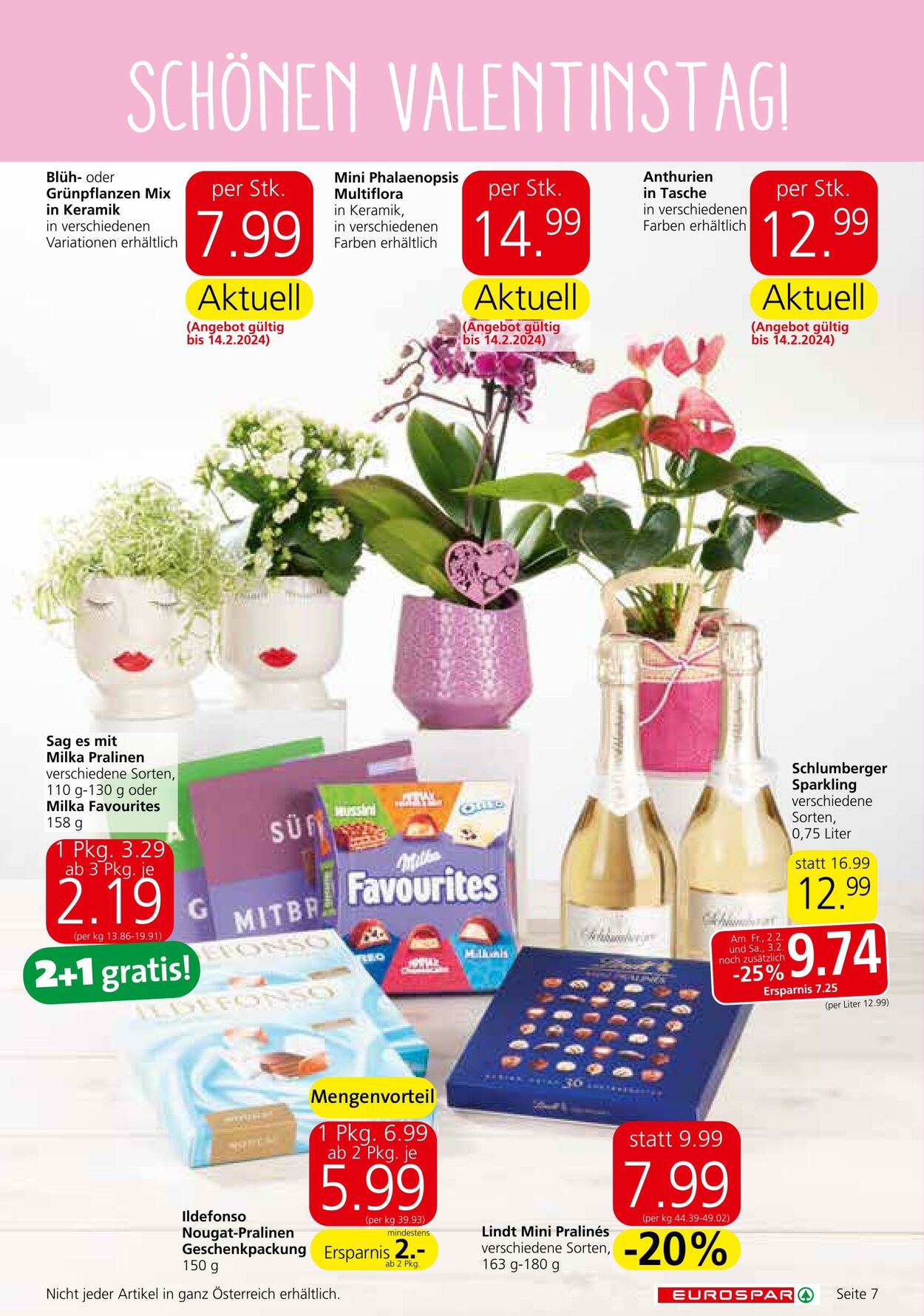 Prospekt Eurospar 01.02.2024 - 14.02.2024