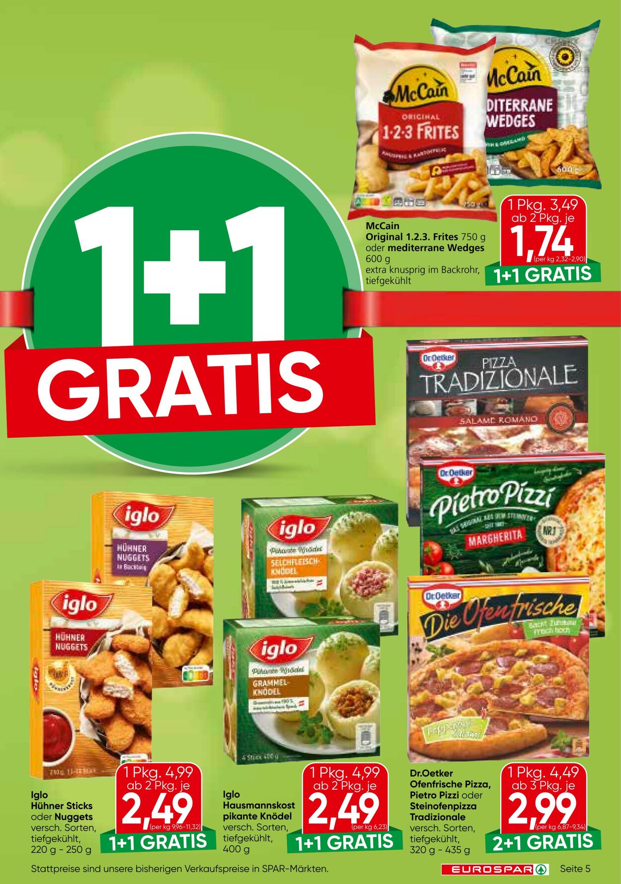 Prospekt Eurospar 02.01.2025 - 15.01.2025