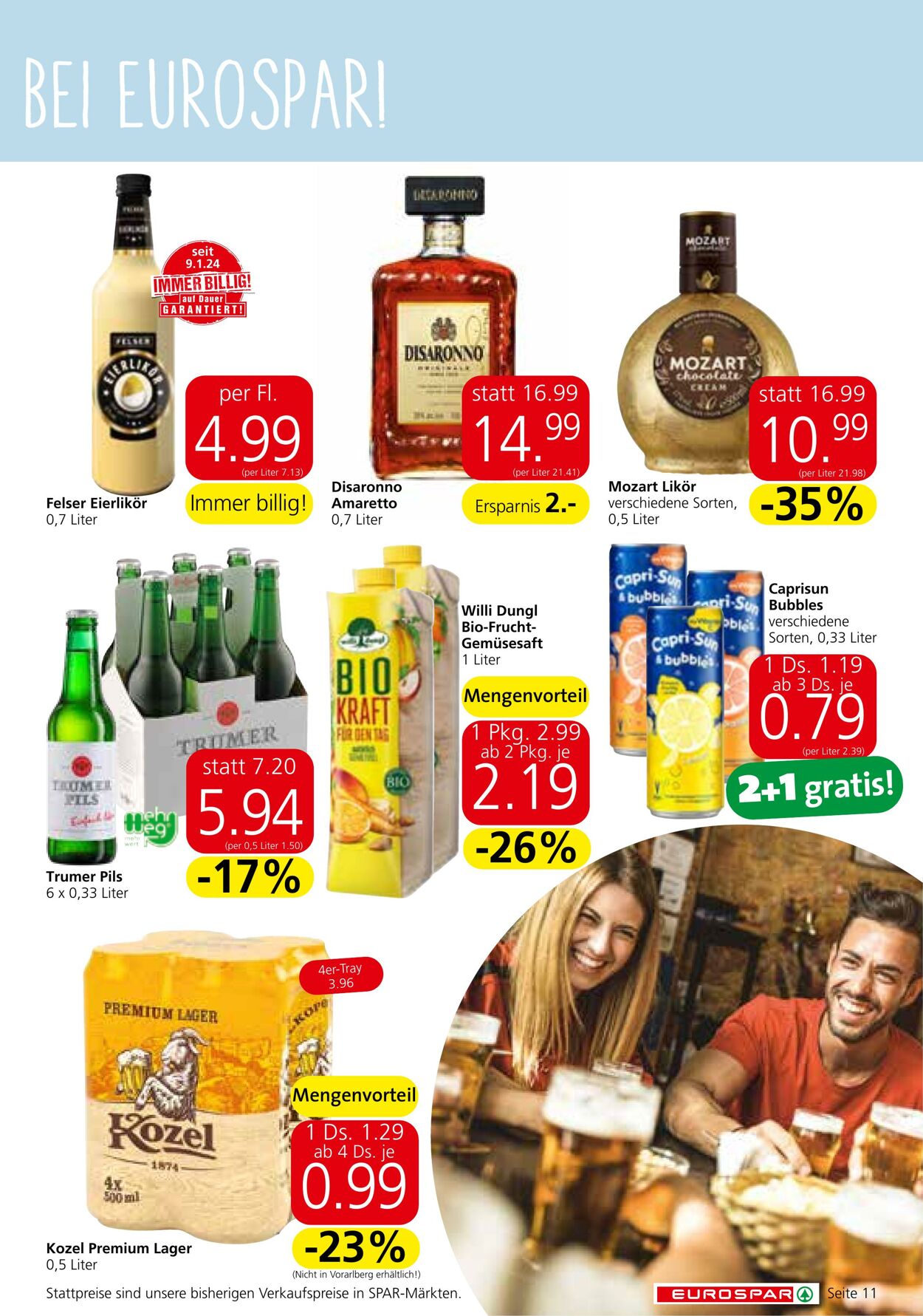 Prospekt Eurospar 29.02.2024 - 20.03.2024