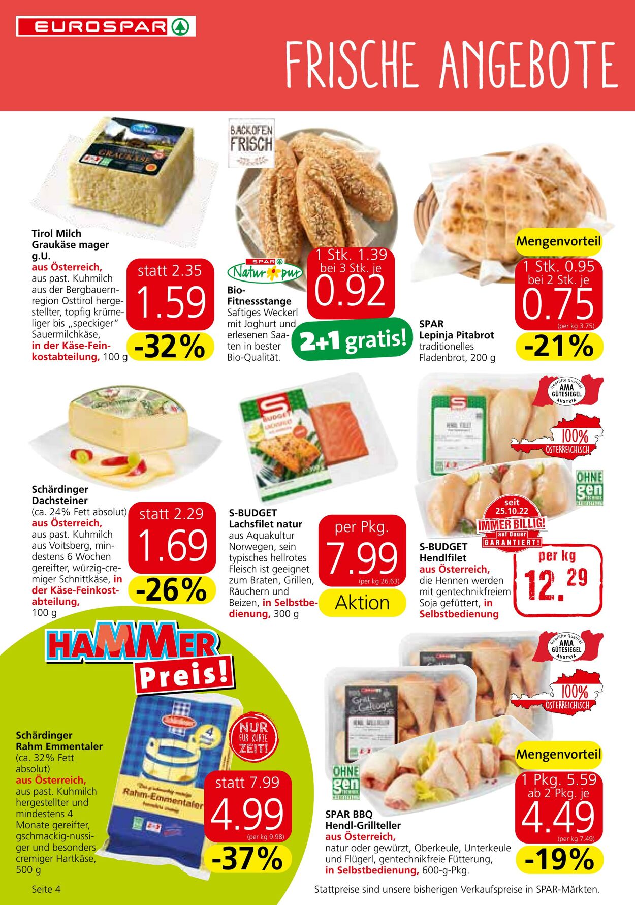 Prospekt Eurospar 13.04.2023 - 26.04.2023