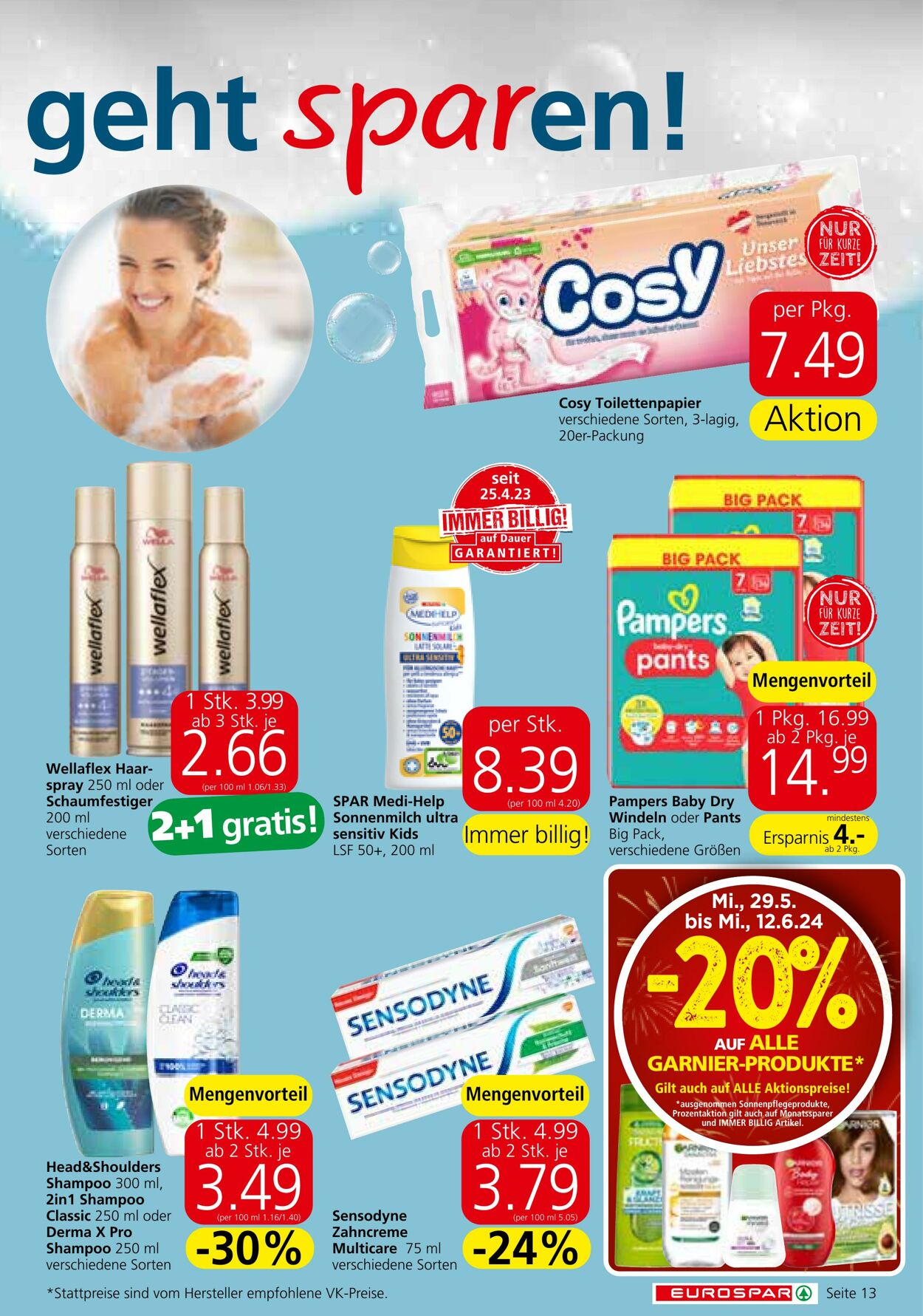 Prospekt Eurospar 29.05.2024 - 12.06.2024