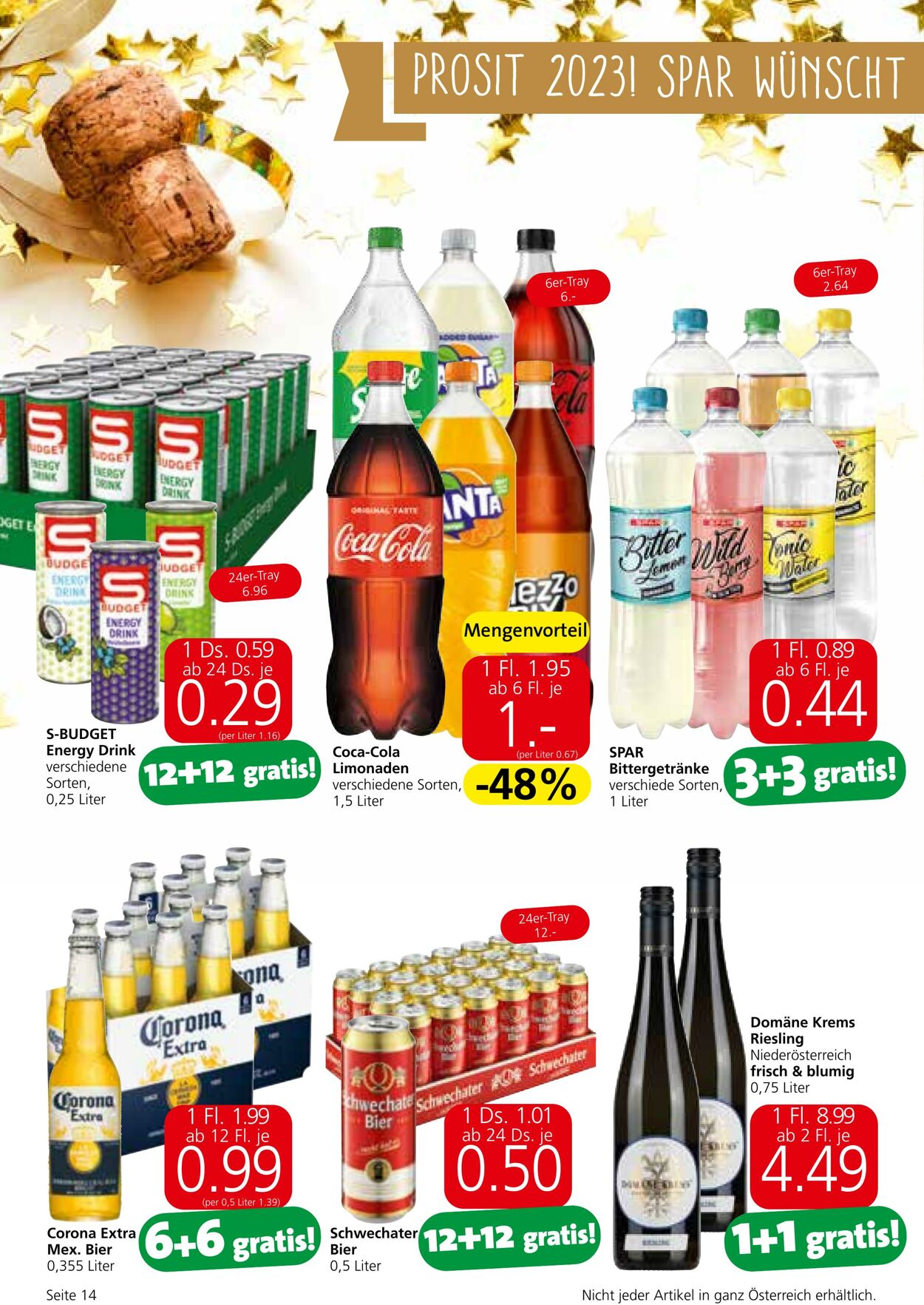 Prospekt Eurospar 21.12.2022 - 31.12.2022