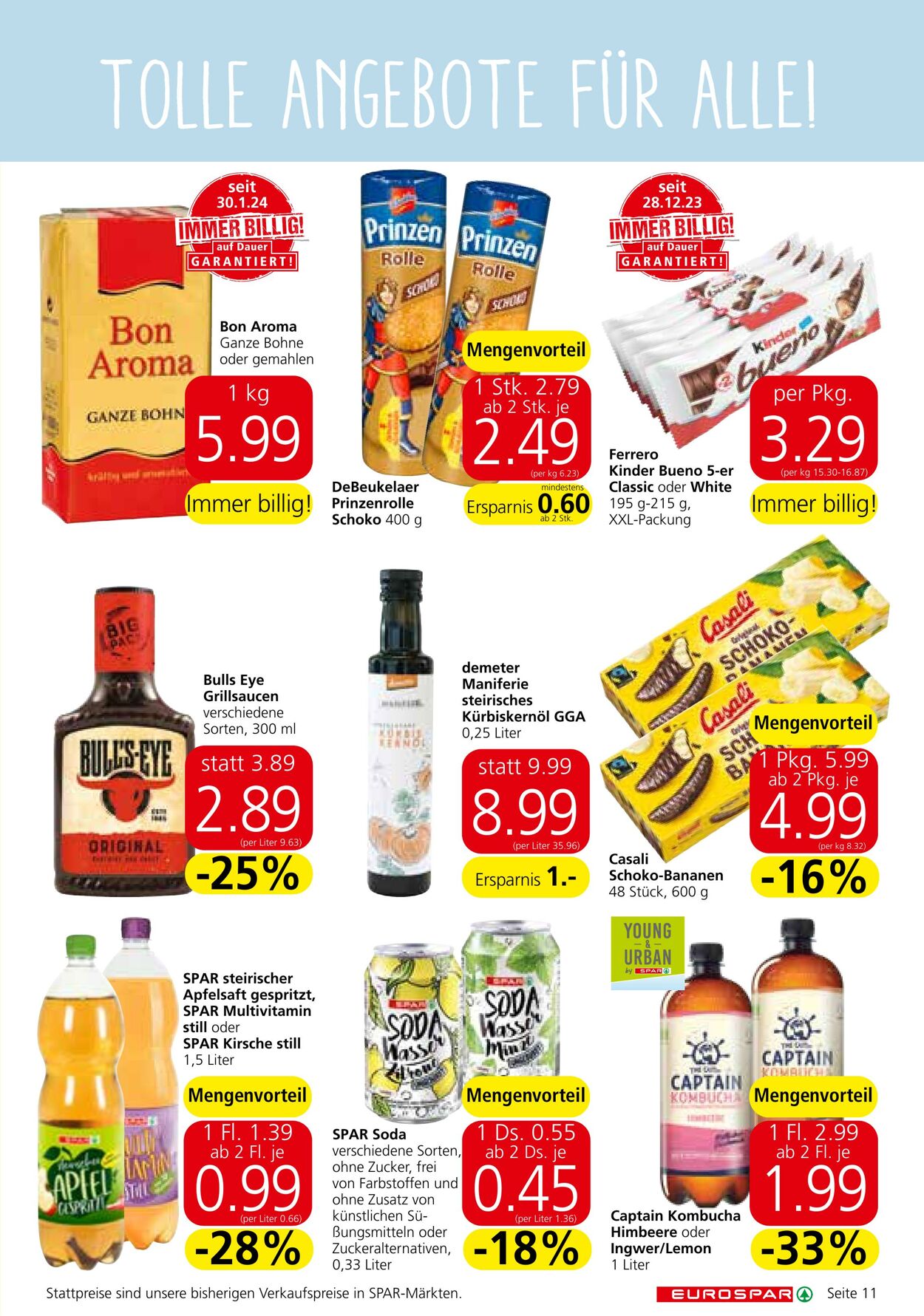 Prospekt Eurospar 04.04.2024 - 17.04.2024