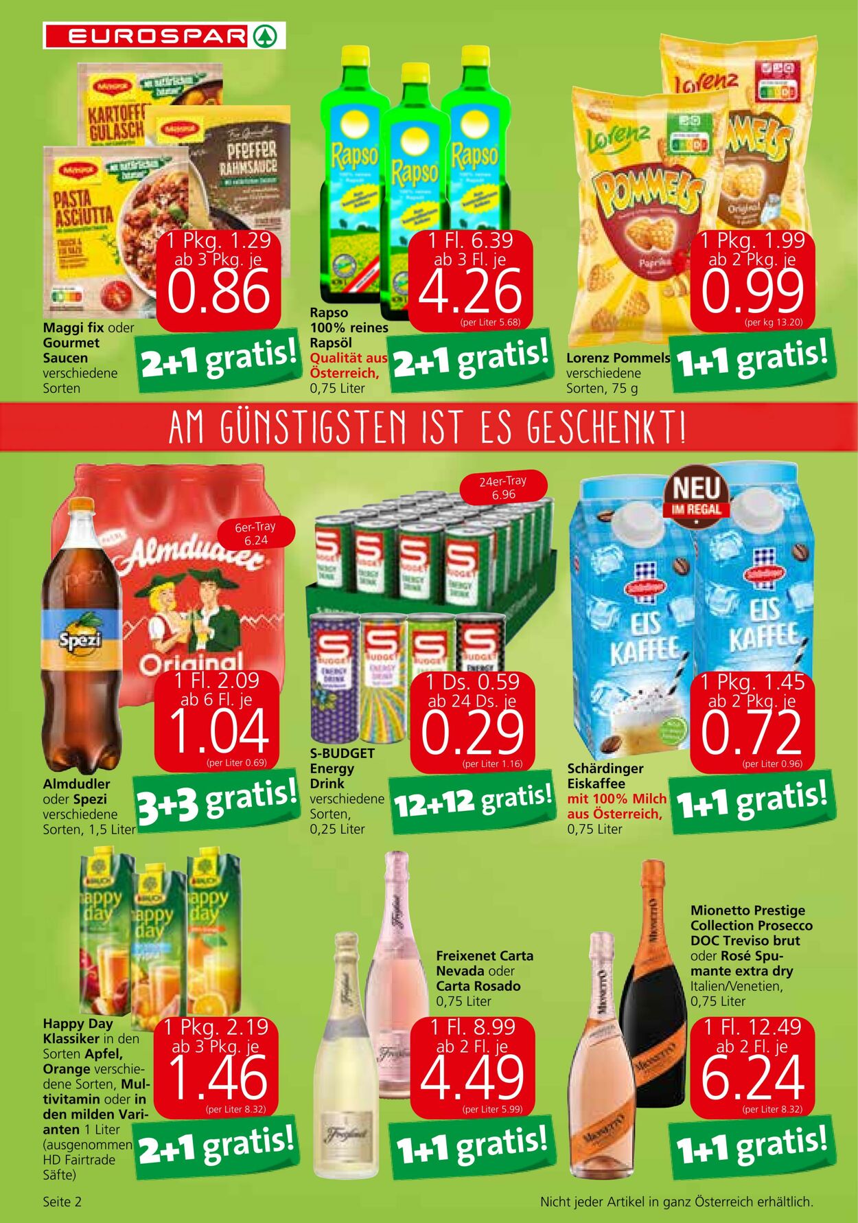 Prospekt Eurospar 25.05.2023 - 06.06.2023