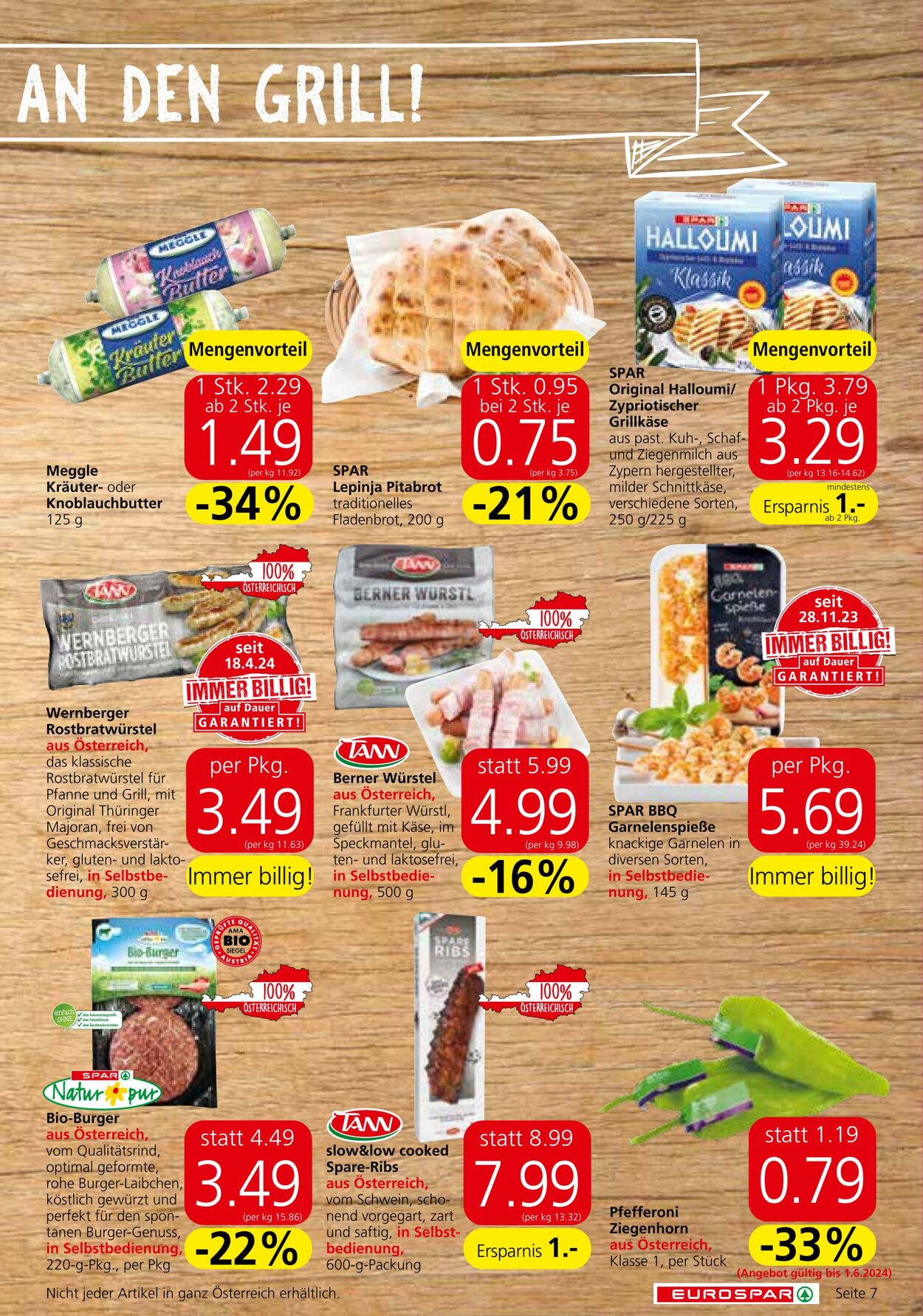 Prospekt Eurospar 29.05.2024 - 12.06.2024