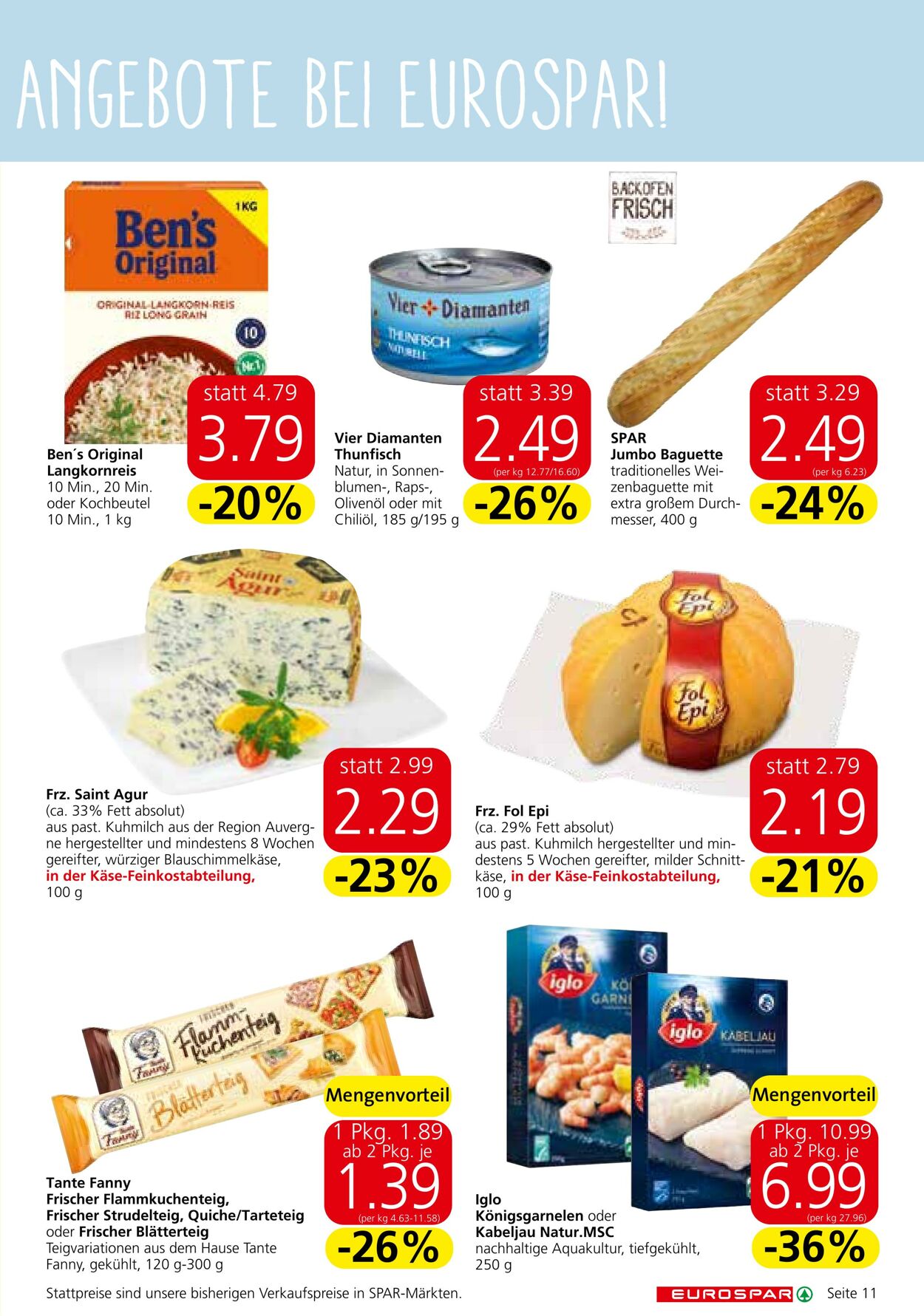 Prospekt Eurospar 07.06.2023 - 21.06.2023