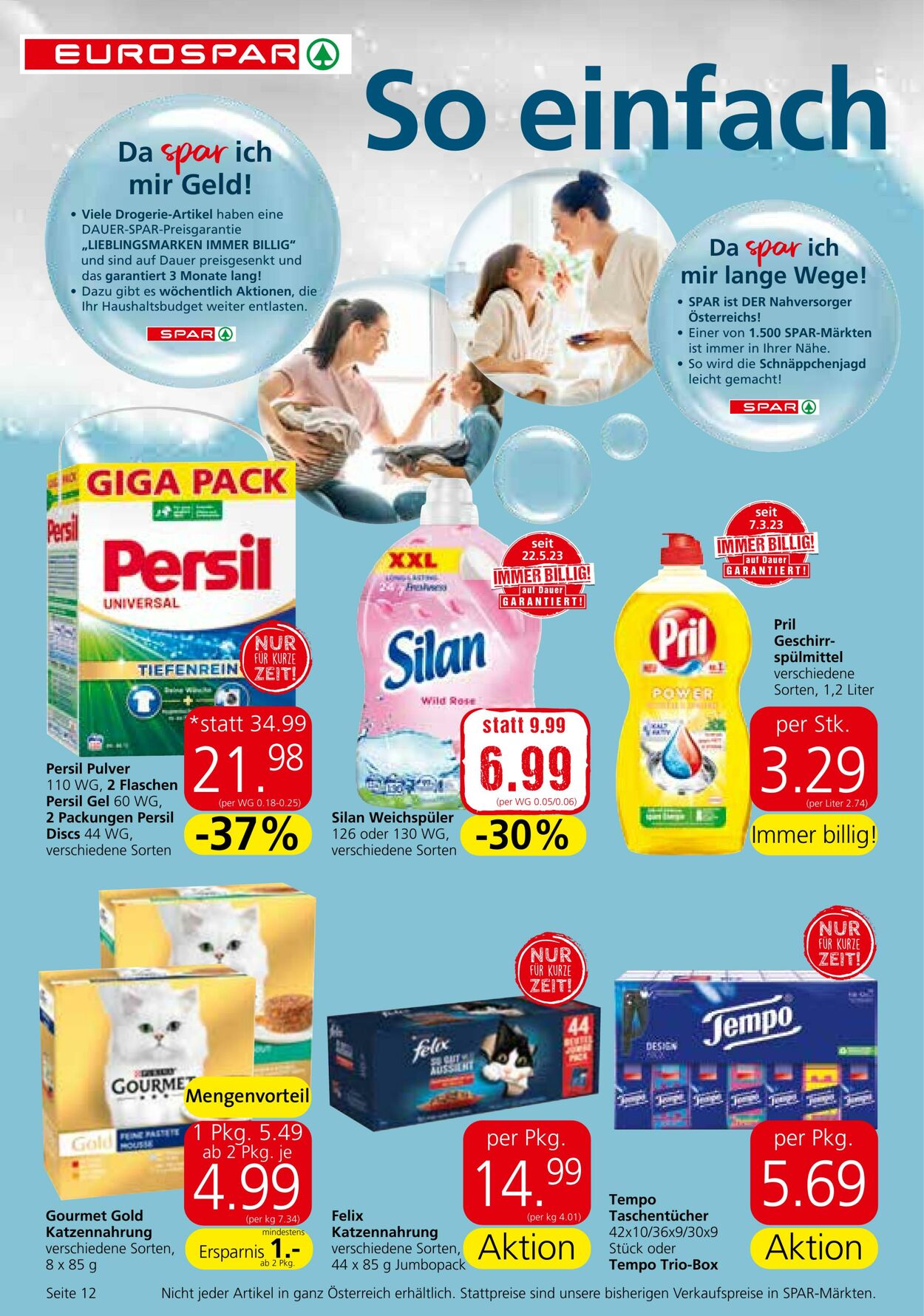 Prospekt Eurospar 20.07.2023 - 02.08.2023