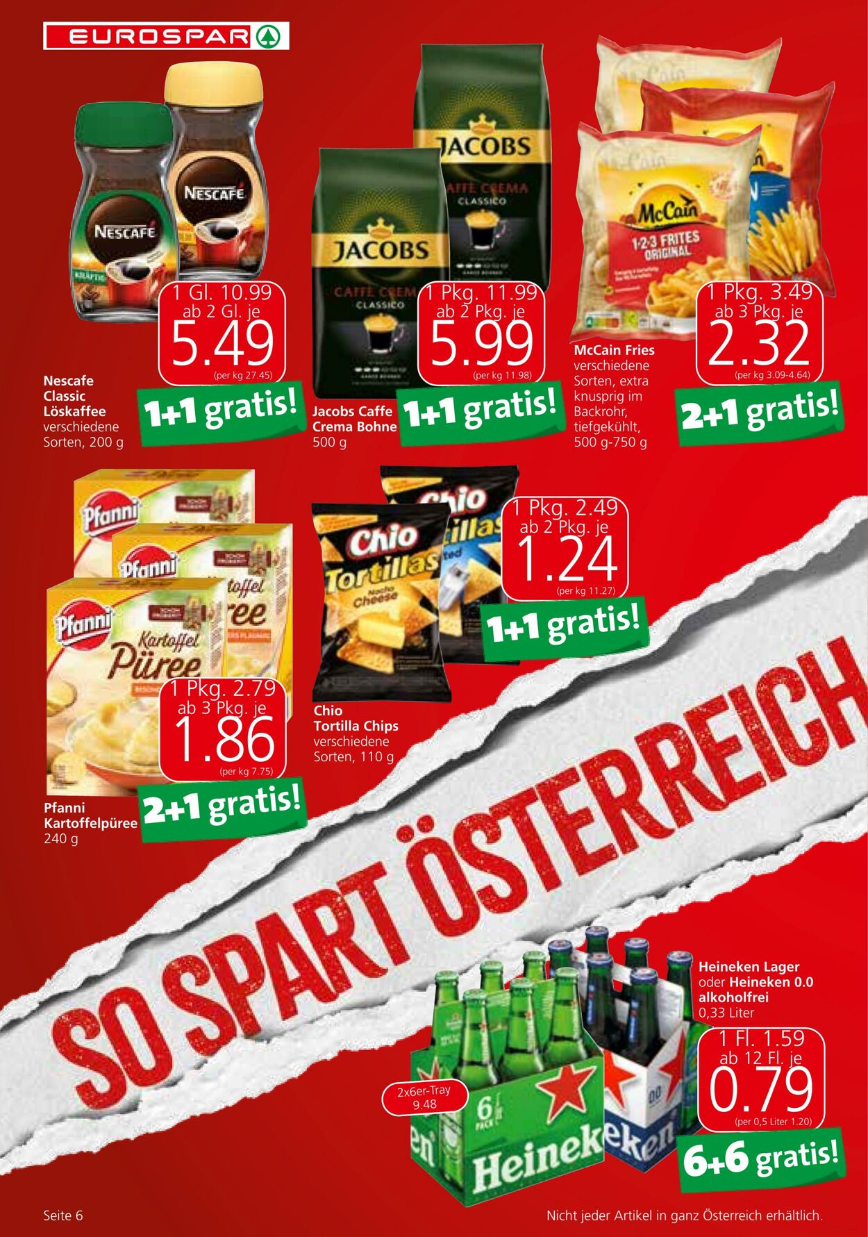 Prospekt Eurospar 09.11.2023 - 22.11.2023