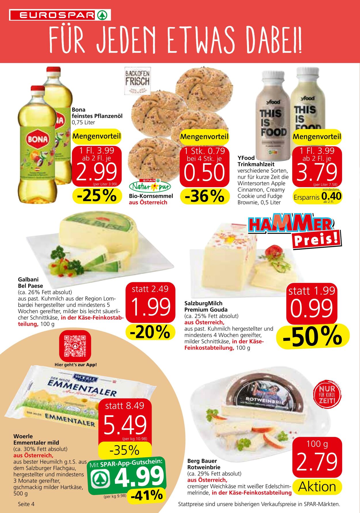 Prospekt Eurospar 09.11.2023 - 22.11.2023