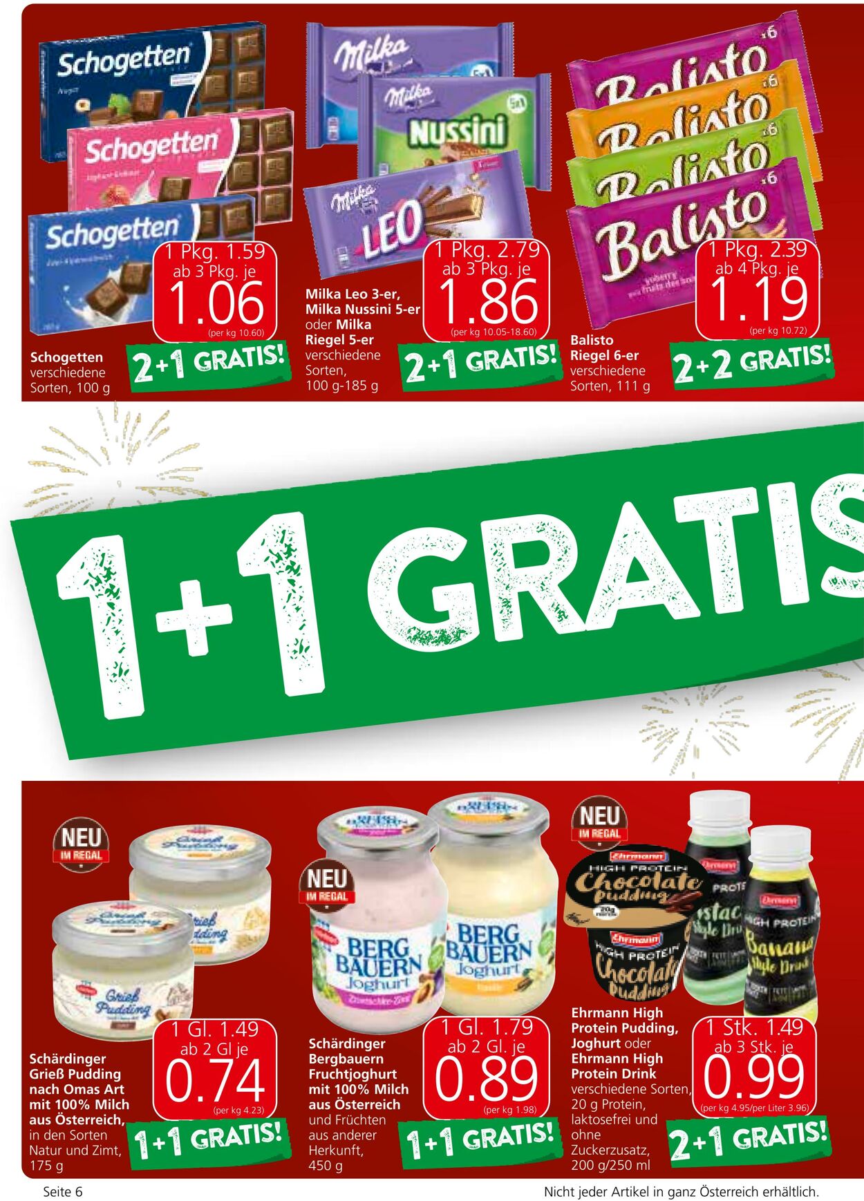 Prospekt Eurospar 14.11.2024 - 27.11.2024