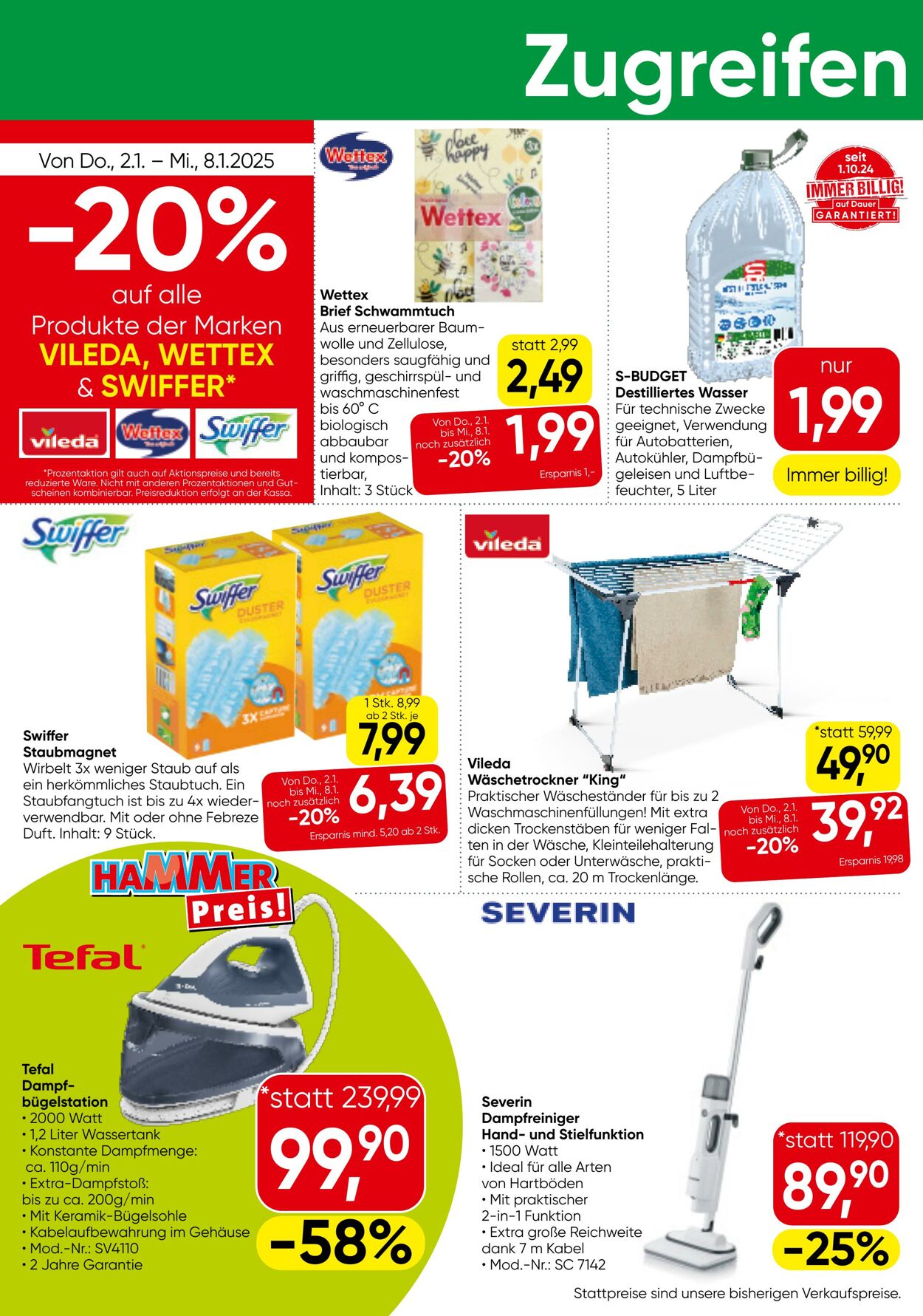 Prospekt Eurospar 02.01.2025 - 15.01.2025