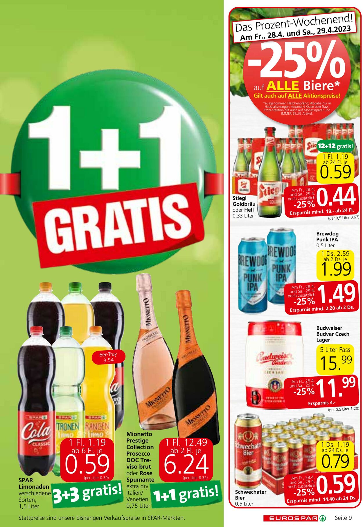 Prospekt Eurospar 27.04.2023 - 10.05.2023